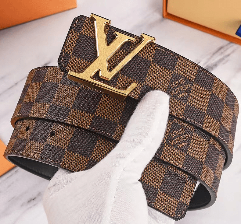 Louis Vuitton LV Initiales Belt Monogram Eclipse — C-2金标