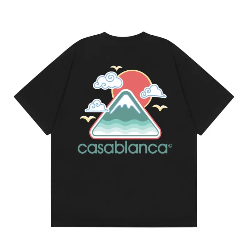 Casablanca Graphic Tee Mount Fuji Print