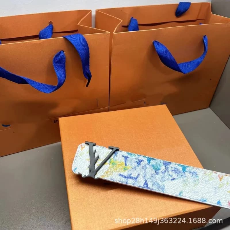 Louis Vuitton LV Belt Monogram Eclipse Print