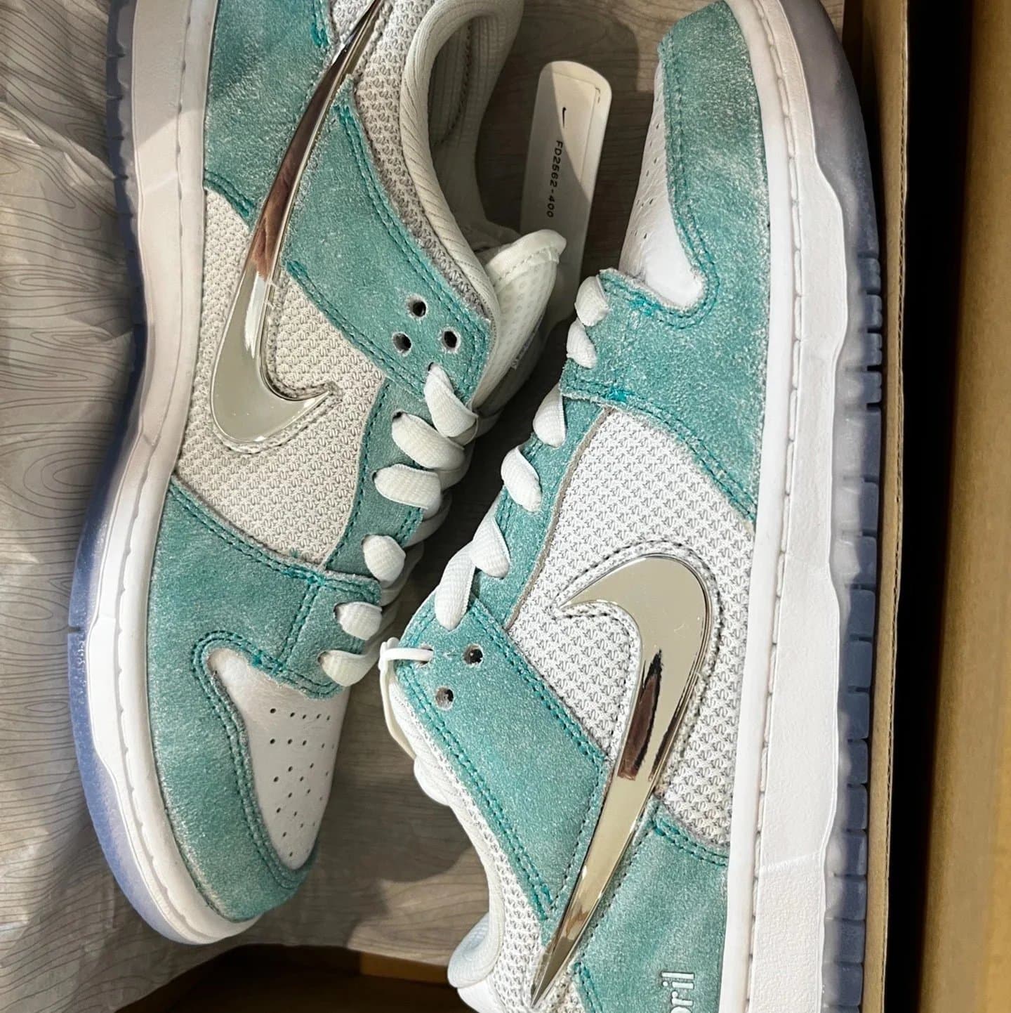 Nike Dunk Low Pink Orange — Frozen Rose