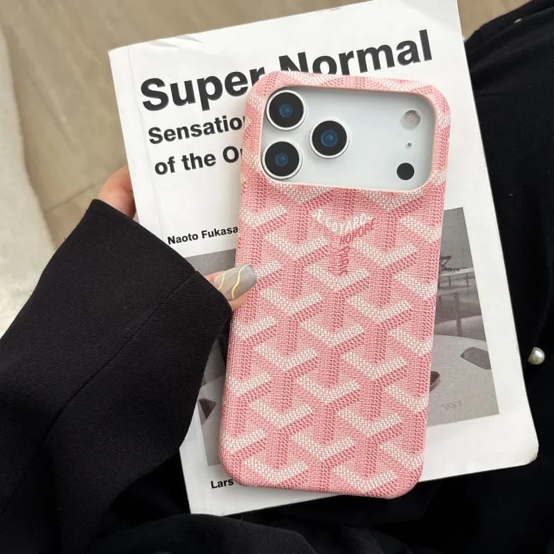Goyard Phone Case Goyardine Canvas