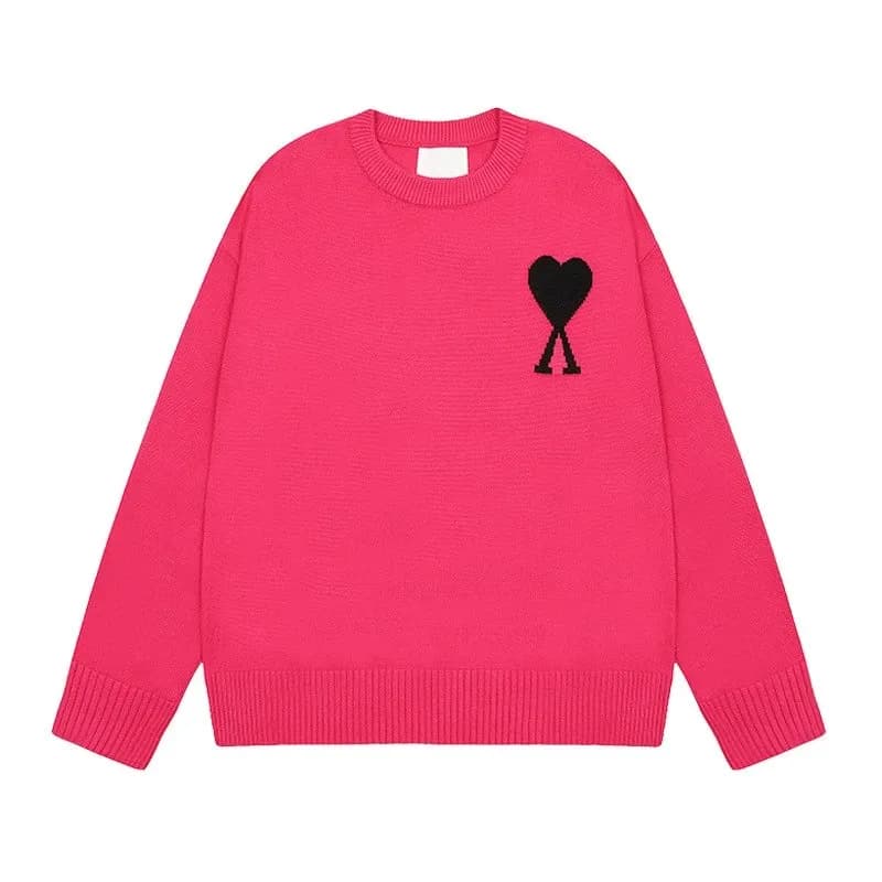 Amiri Knit Sweater Heart Logo