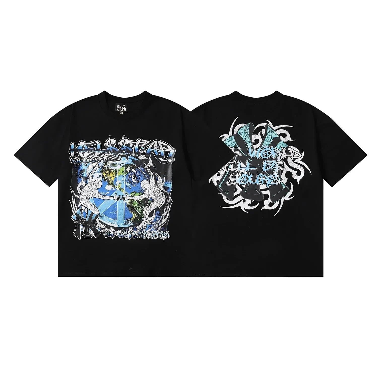 Hellstar Graphic Tee Flame Logo — 11