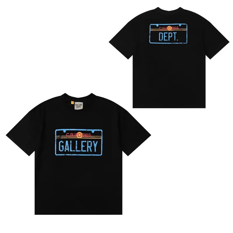 Gallery Dept. Graphic Tee Hollywood Gradient Print — 破碎方框 黑