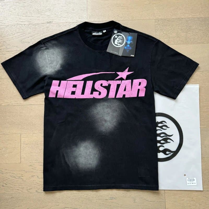 Hellstar Graphic Tee Spray Paint Logo