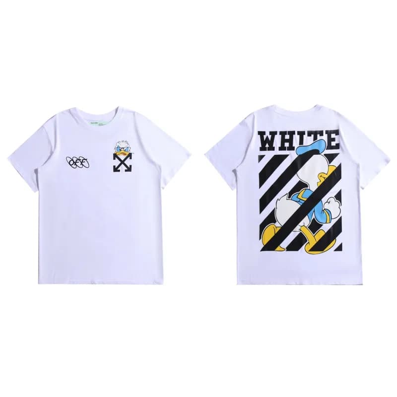 Off-White Arrow Logo T-Shirt Ice Blue Arrow — 2081 white