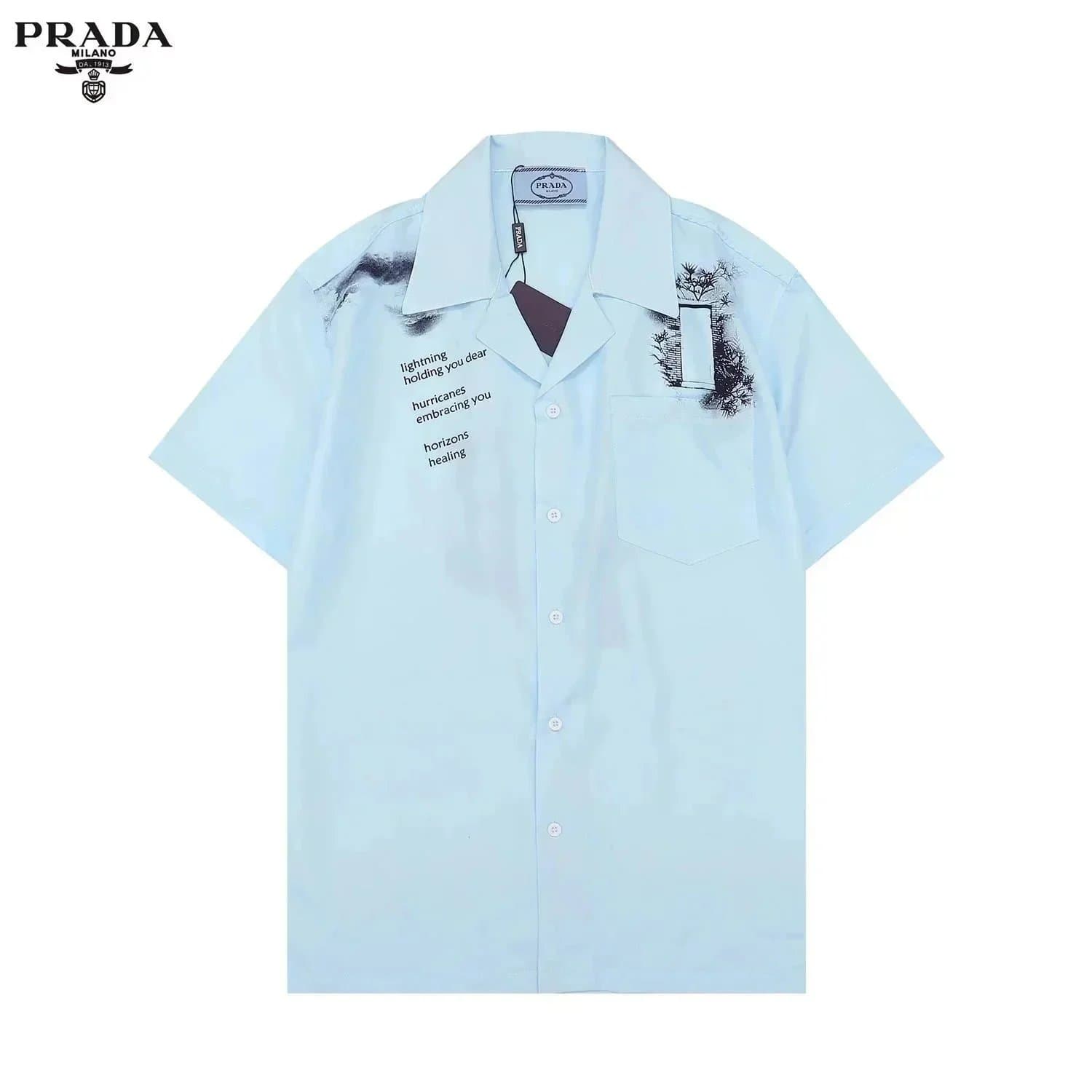 Prada Polo Shirt Panther Print — Pra-24