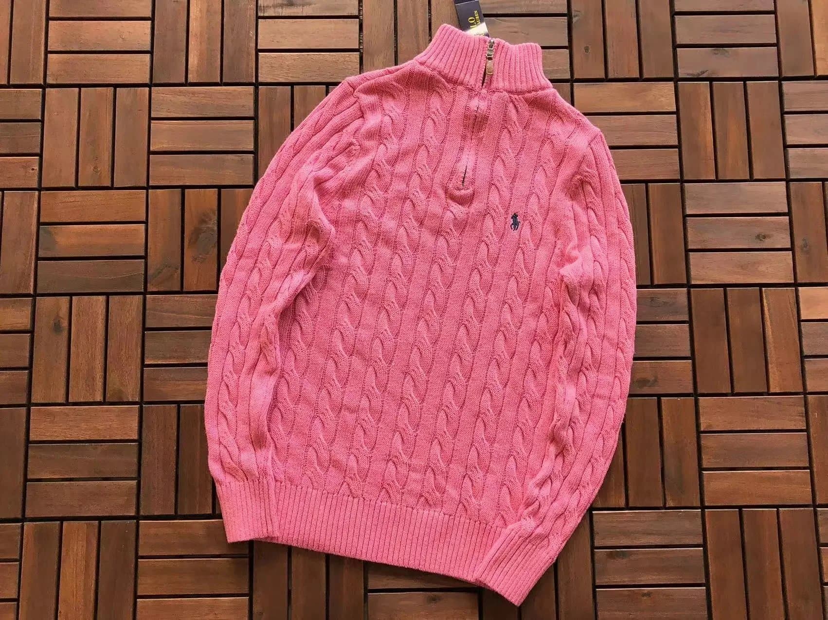 Polo Ralph Lauren Cable Knit Quarter-Zip Sweater Cable Knit
