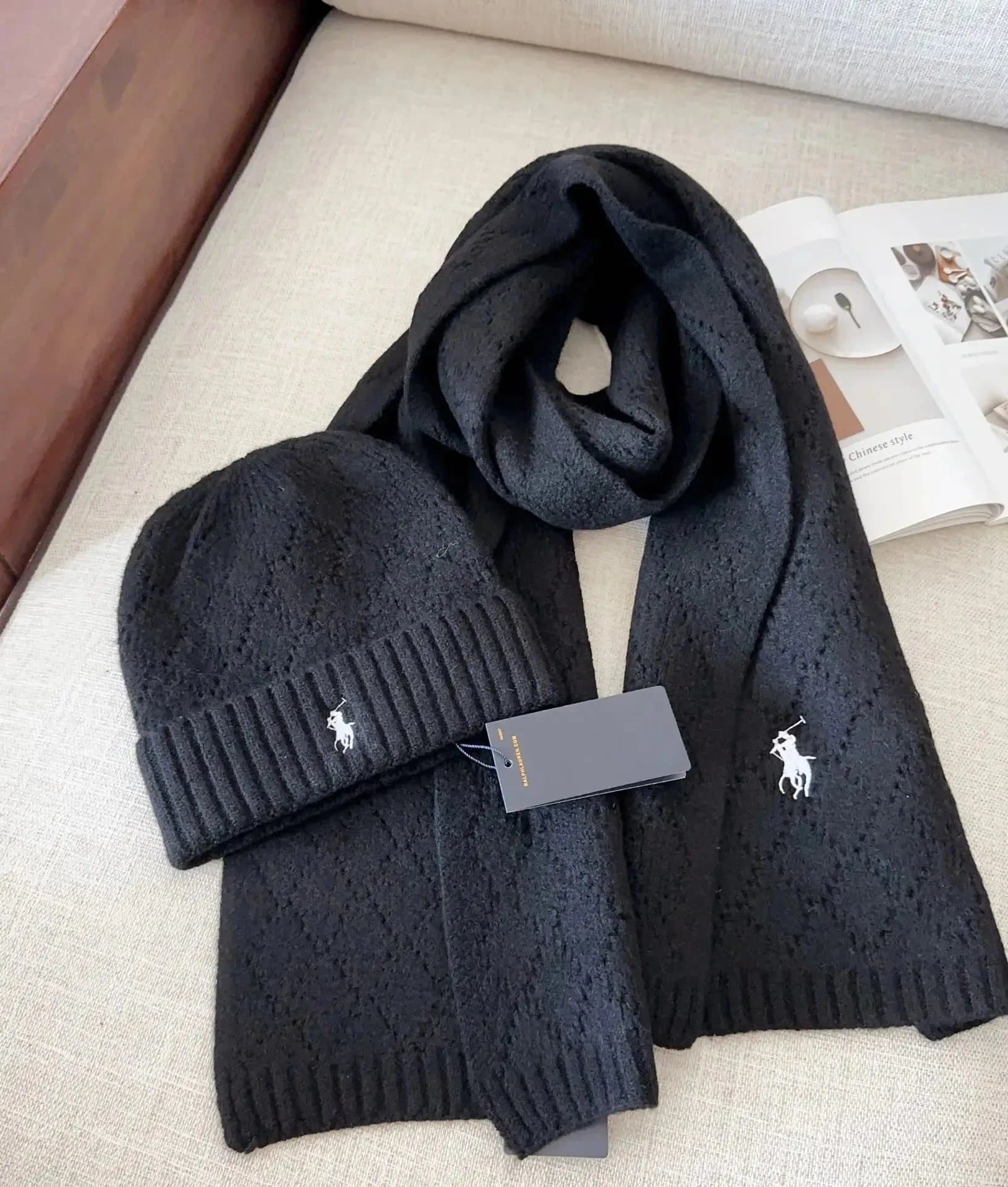 Polo Ralph Lauren Knit Set Embroidered Pony