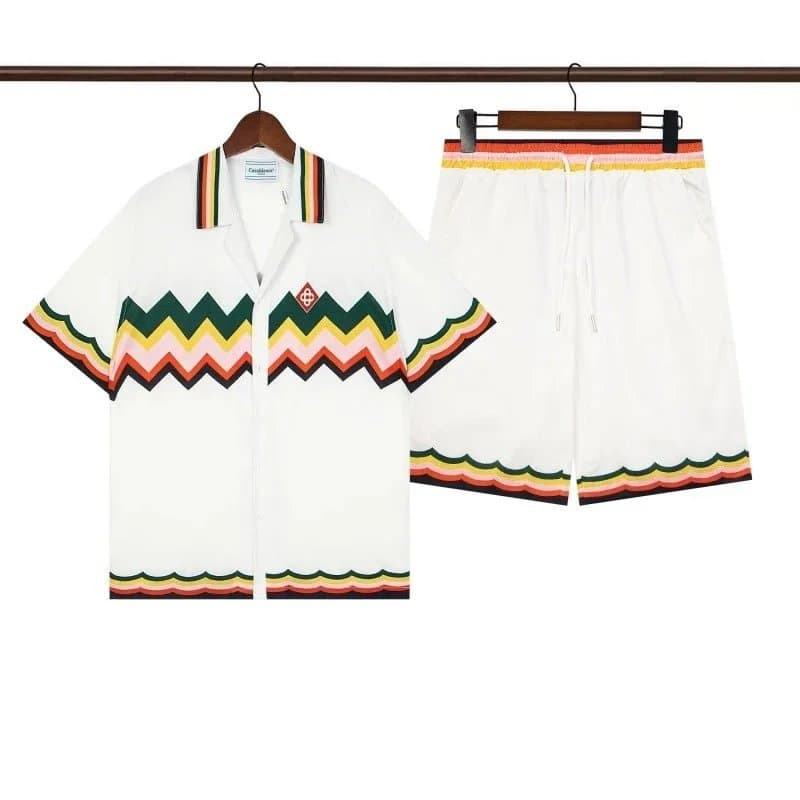 Comme des Garçons Knit Set Wave Pattern — A12
