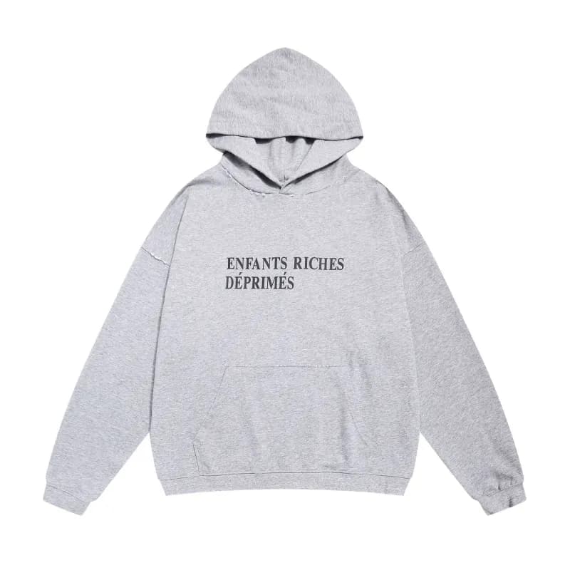 Off-White Hooded Sweatshirt Enfants Riches Déprimés