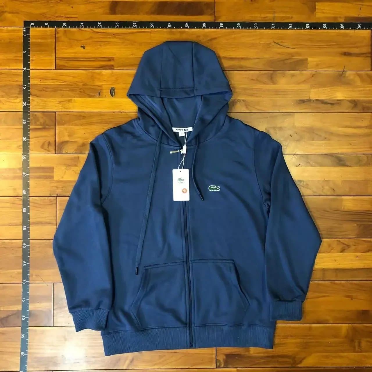 Lacoste Hoodie and Joggers Set Solid Orange — 25
