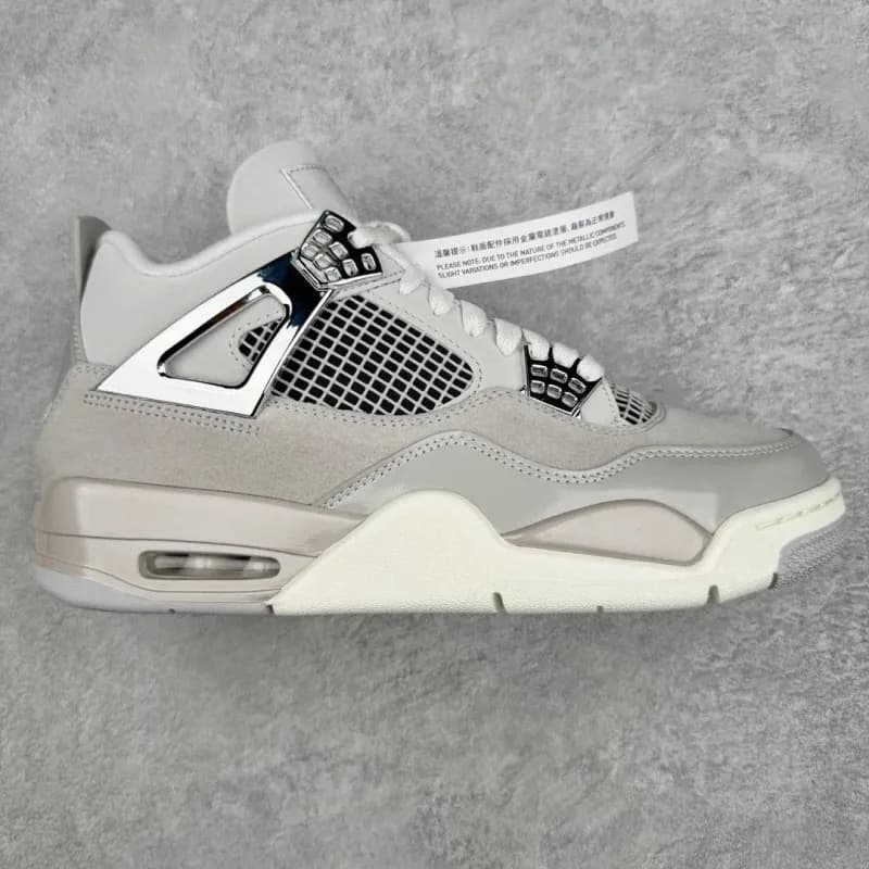 Air Jordan 4 Multiple Colorways — GX AJ4电镀银