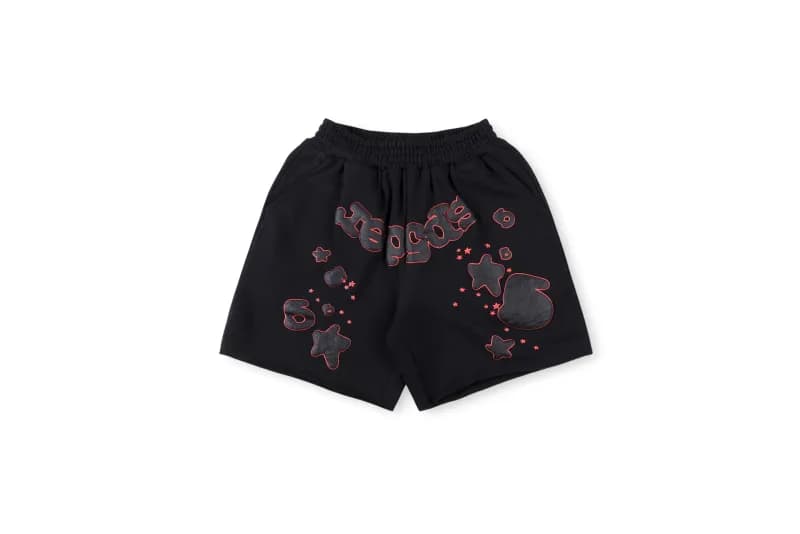 Sp5der Graphic Shorts Star Print