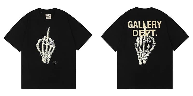 Gallery Dept. Graphic Tee VOL.1 Print — 骷髅指黑 6006
