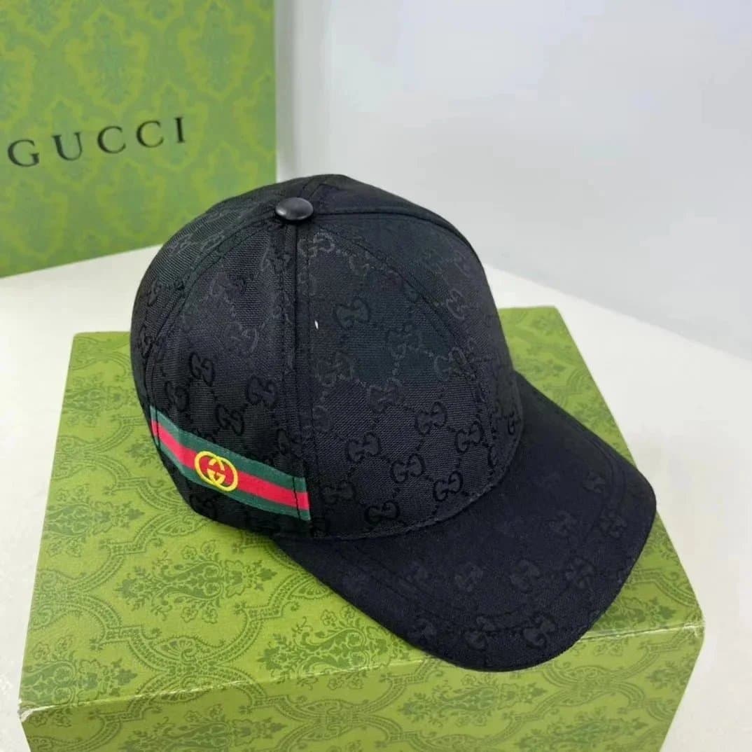 Gucci GG Logo Cap Monogram Print — 1603023HY