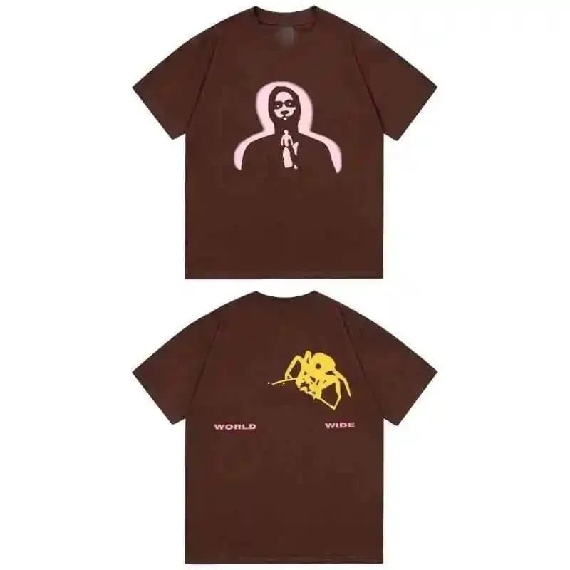 Broken Planet Graphic Tee Spiderweb Print — 15