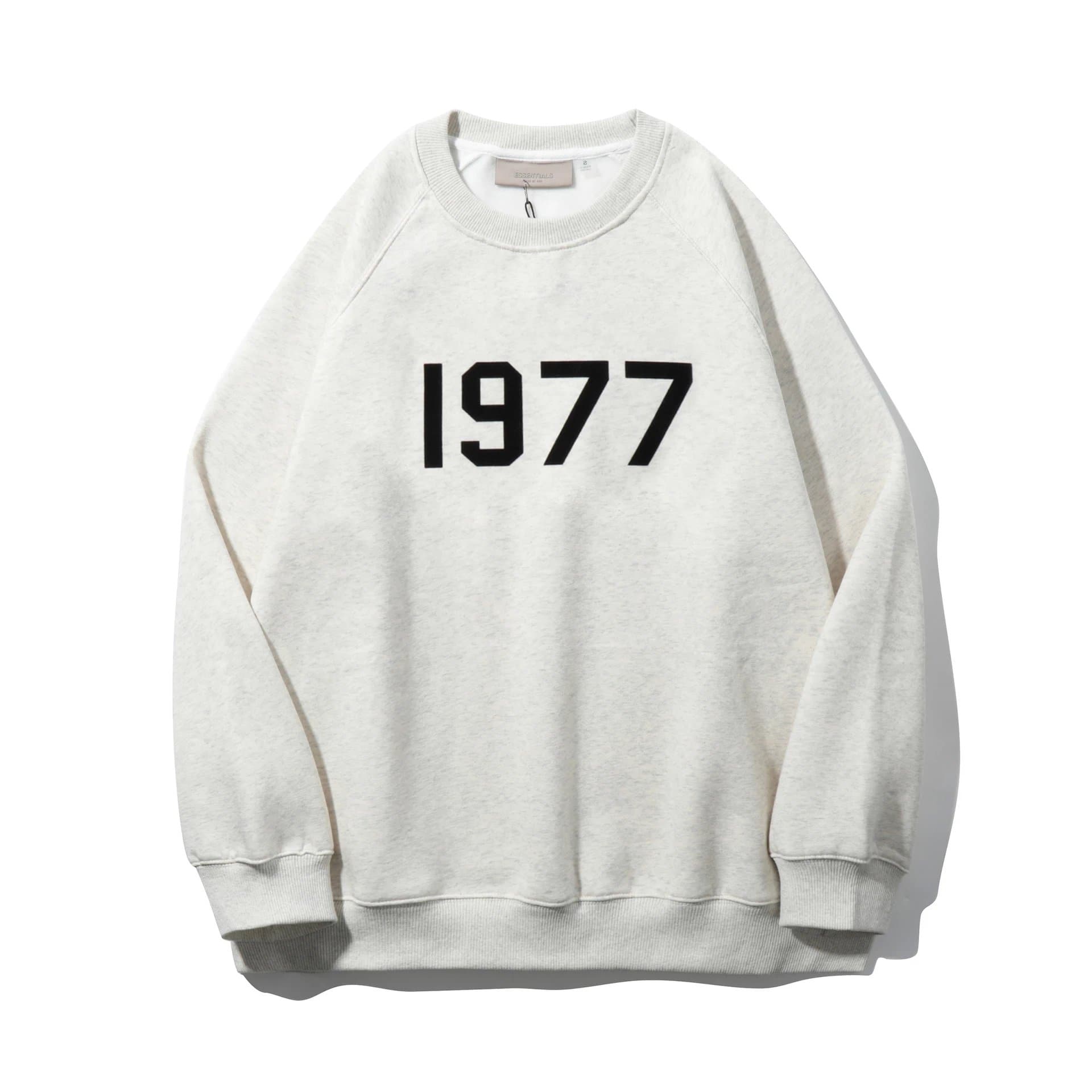 Fear of God Essentials Essentials Hoodie Logo Print — 圆领1997花灰