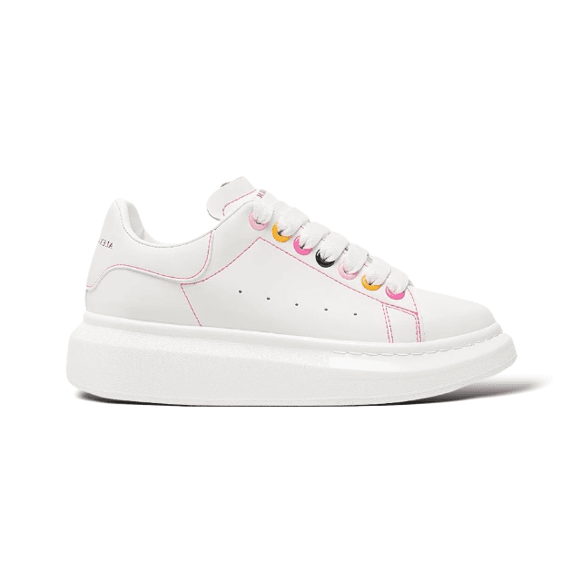 Alexander McQueen Oversized Sneaker Triple White — Pastel