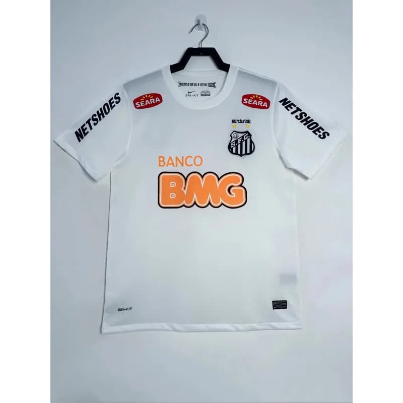 Nike Santos FC Home Jersey Banco BMG Sponsor
