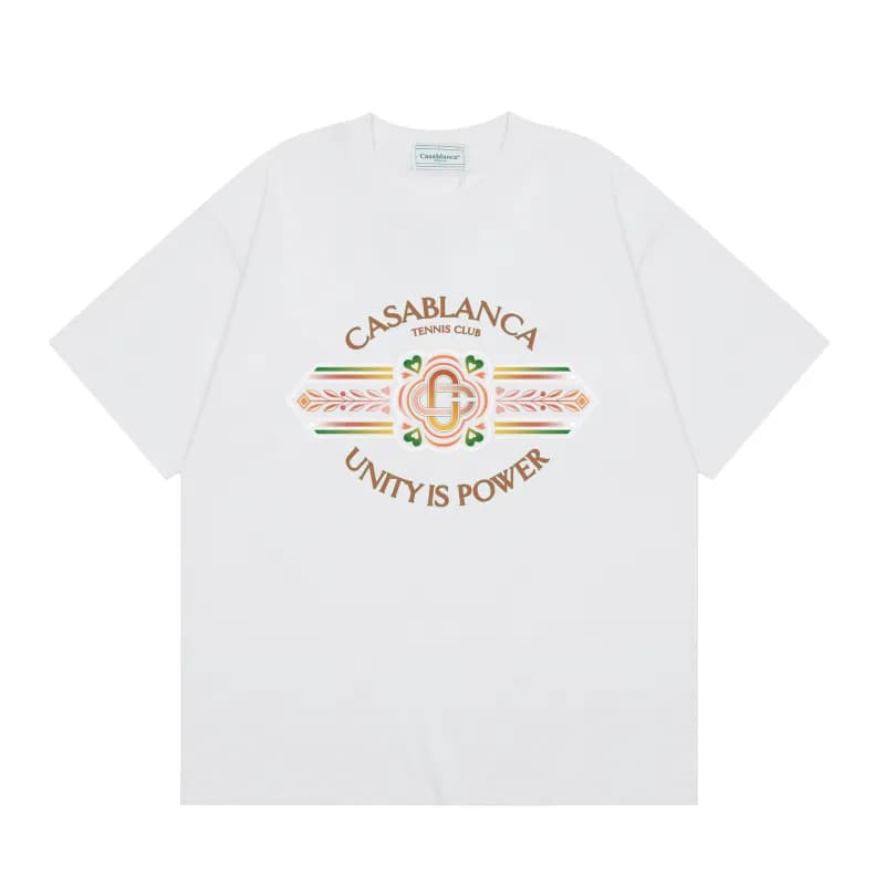 Casablanca T-Shirt Unity Is Power Graphic
