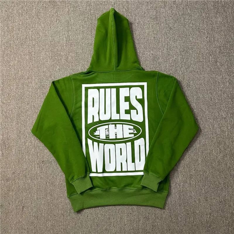 Rhude Hoodie Rules The World Graphic