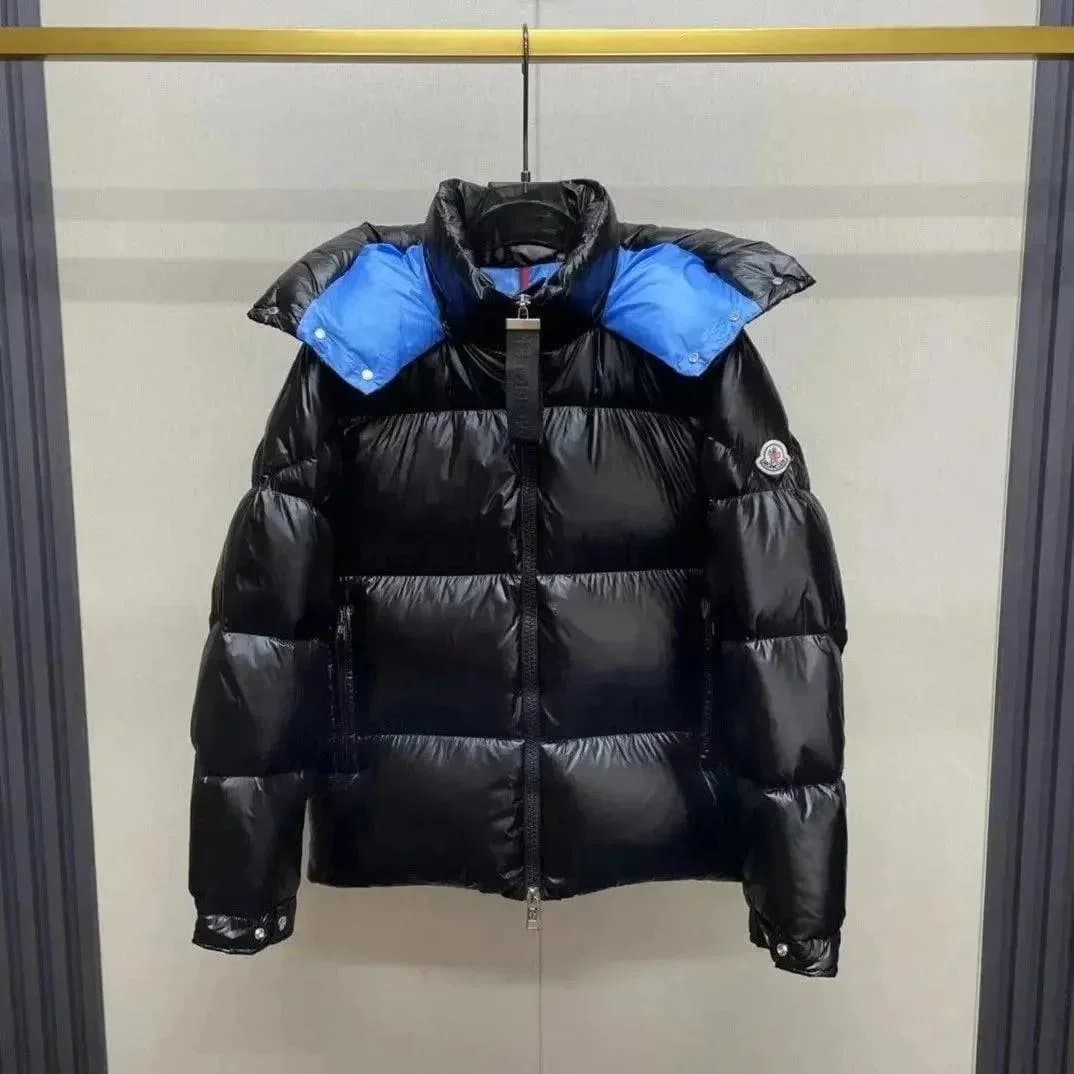 Moncler Puffer Jacket Contrast Collar