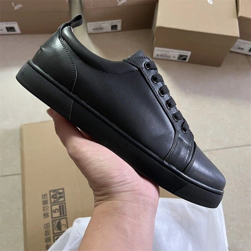 Christian Louboutin Louis Flat All Black