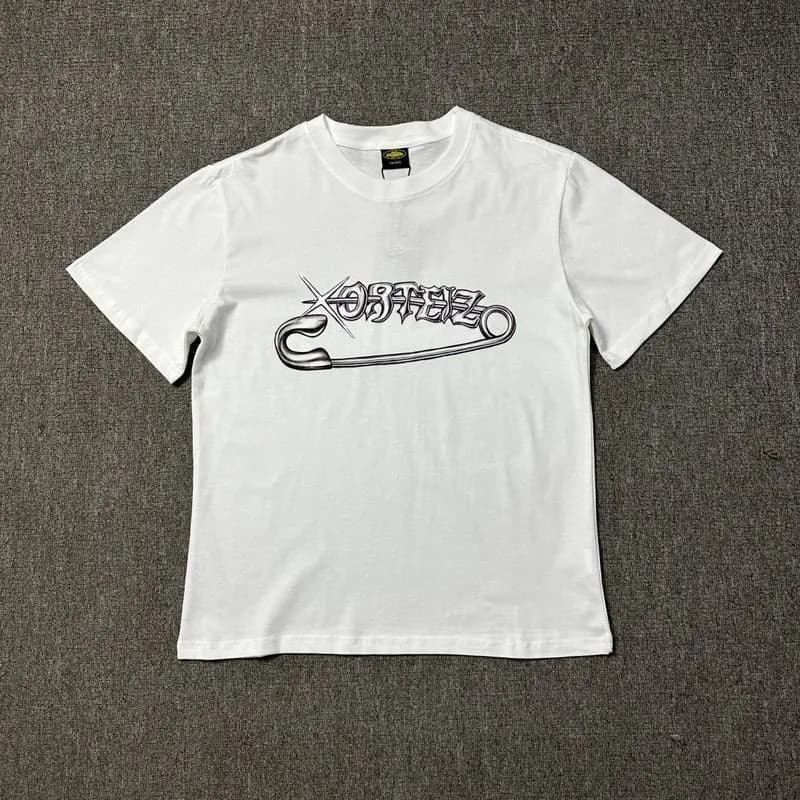 Fragment Design T-Shirt Safety Pin Graphic