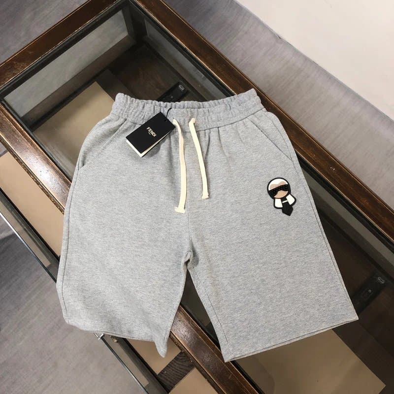 Prada Velvet Shorts Triangle Logo — 8
