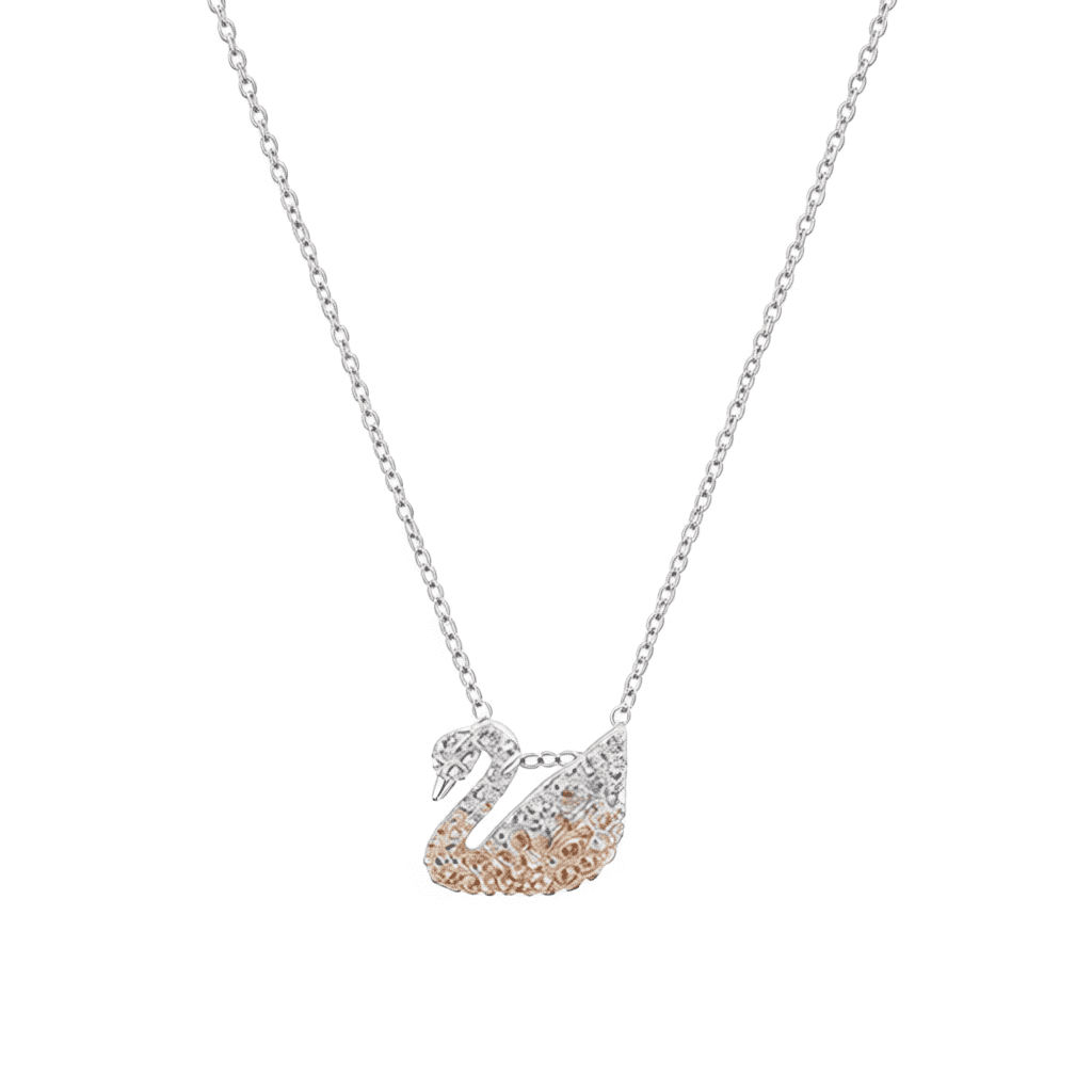 Swarovski Swan Pendant Gradient Crystal