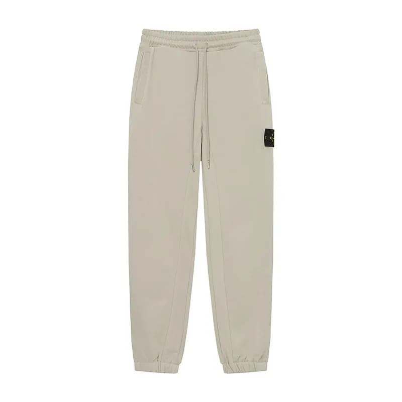 Stone Island Cargo Joggers Olive Grey — 22浅灰纯棉卫裤