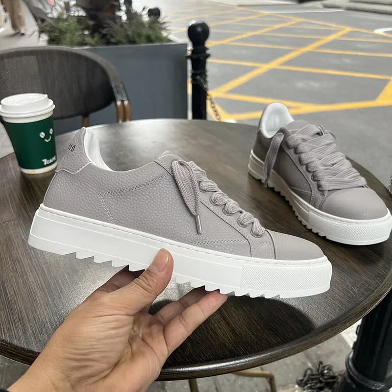Off-White Low Top Sneaker Monochrome — MU灰色荔纹皮
