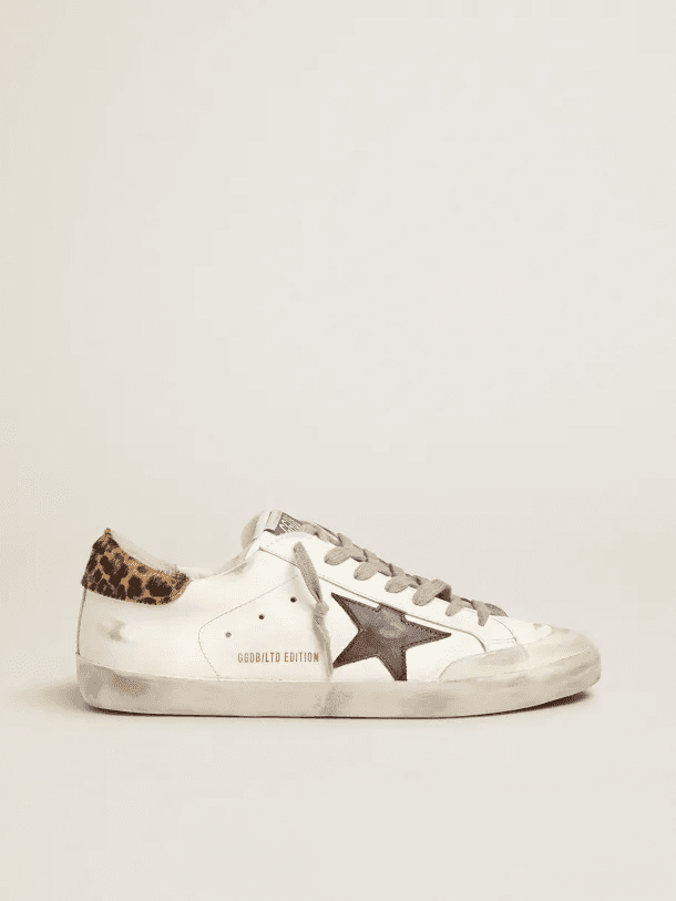 Golden Goose Superstar Leopard Heel