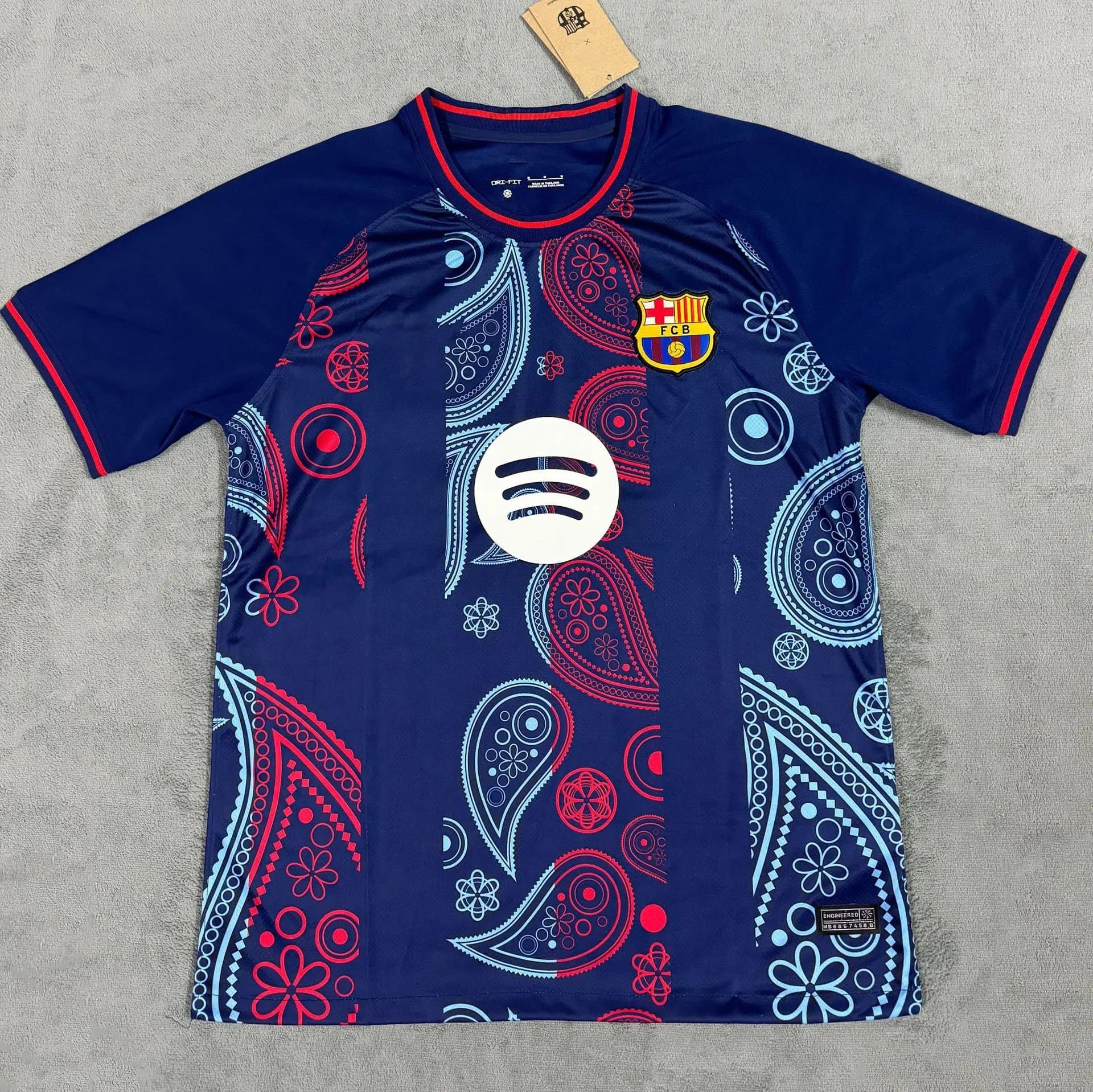 Nike FC Barcelona Third Jersey Paisley Print