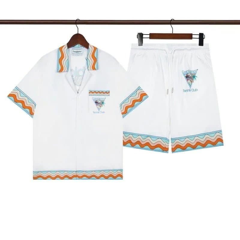 Comme des Garçons Knit Set Wave Pattern — A30