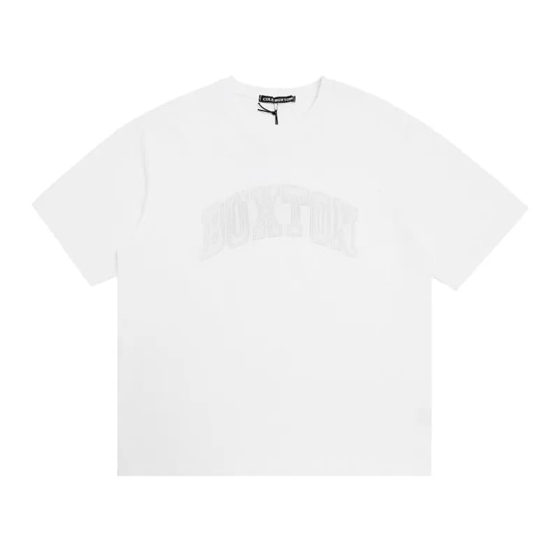Logo Tee Cole Buxton Script — CB606白色短袖
