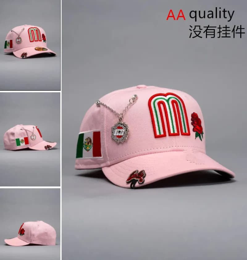 Palace Snapback Cap Mexican Flag Rose M Logo