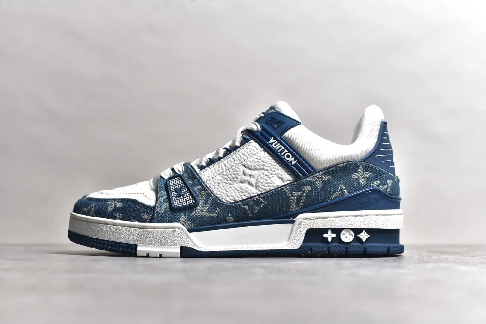 Louis Vuitton LV Trainer Monogram Denim