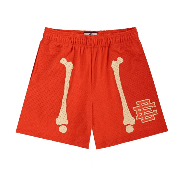 Travis Scott Mesh Shorts Bone Print