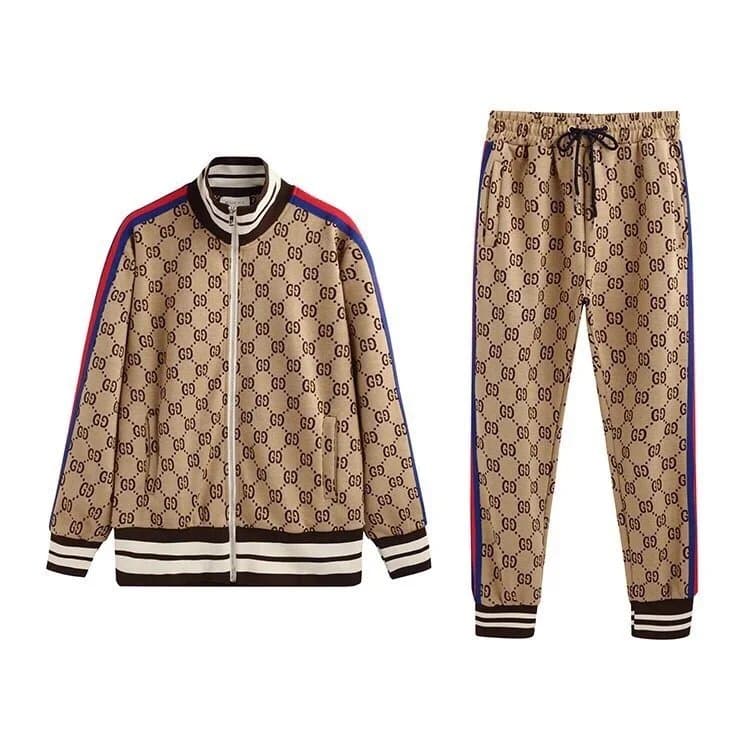 Gucci GG Supreme Track Suit Web Stripe