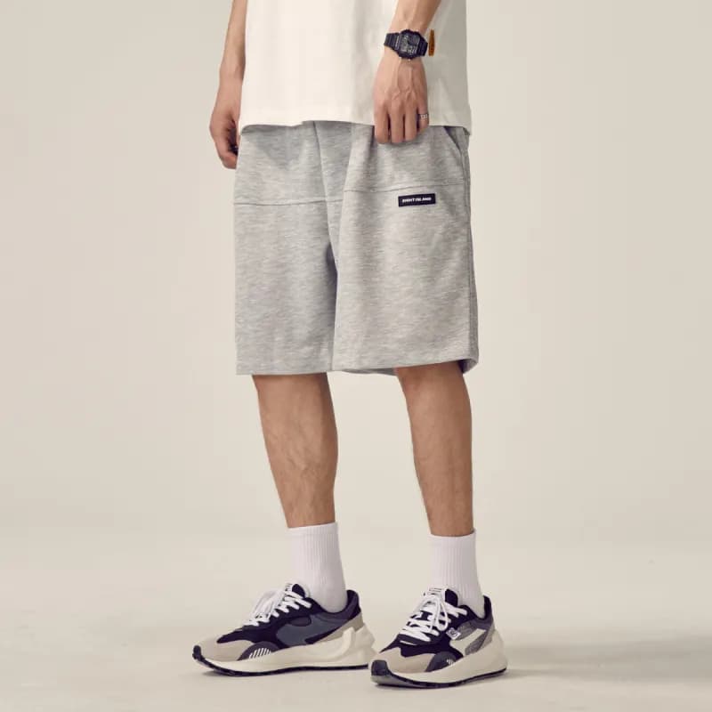 Sp5der Cargo Shorts Utility Panel — Light gray