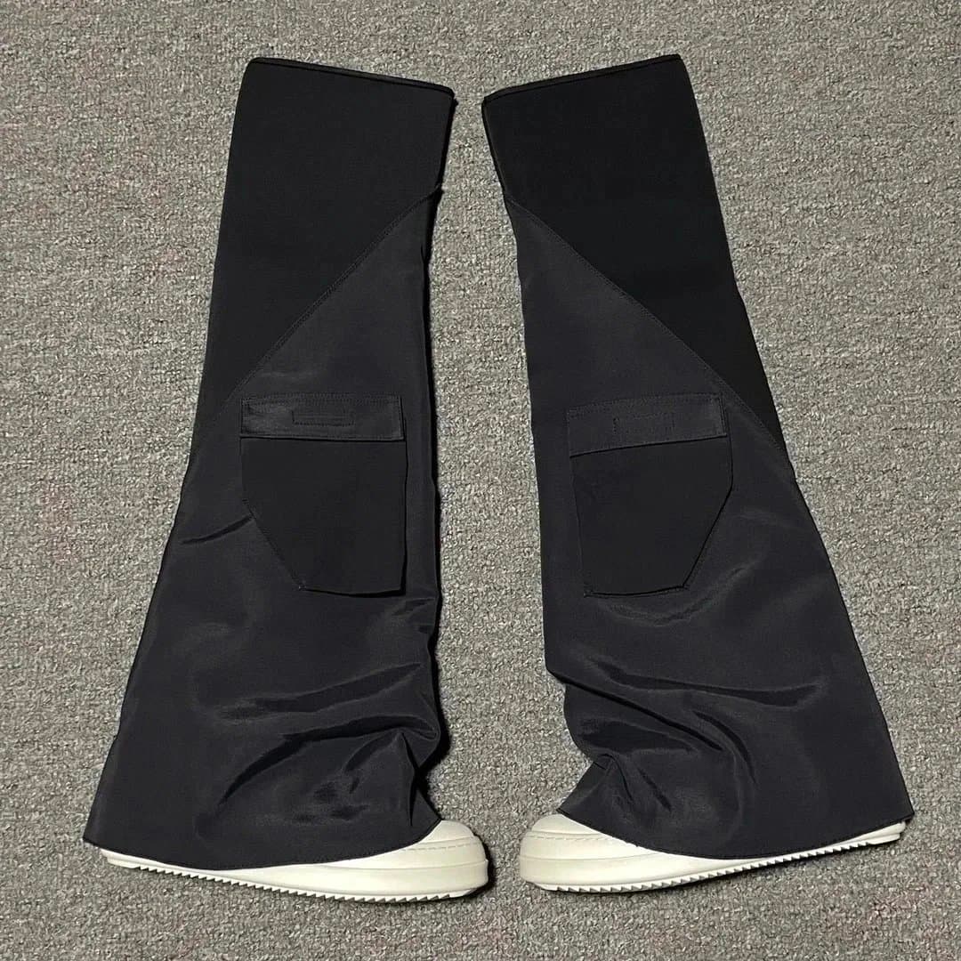 Rick Owens Drkshdw Platform Boot All Black — GZ版本 RO · 女神靴