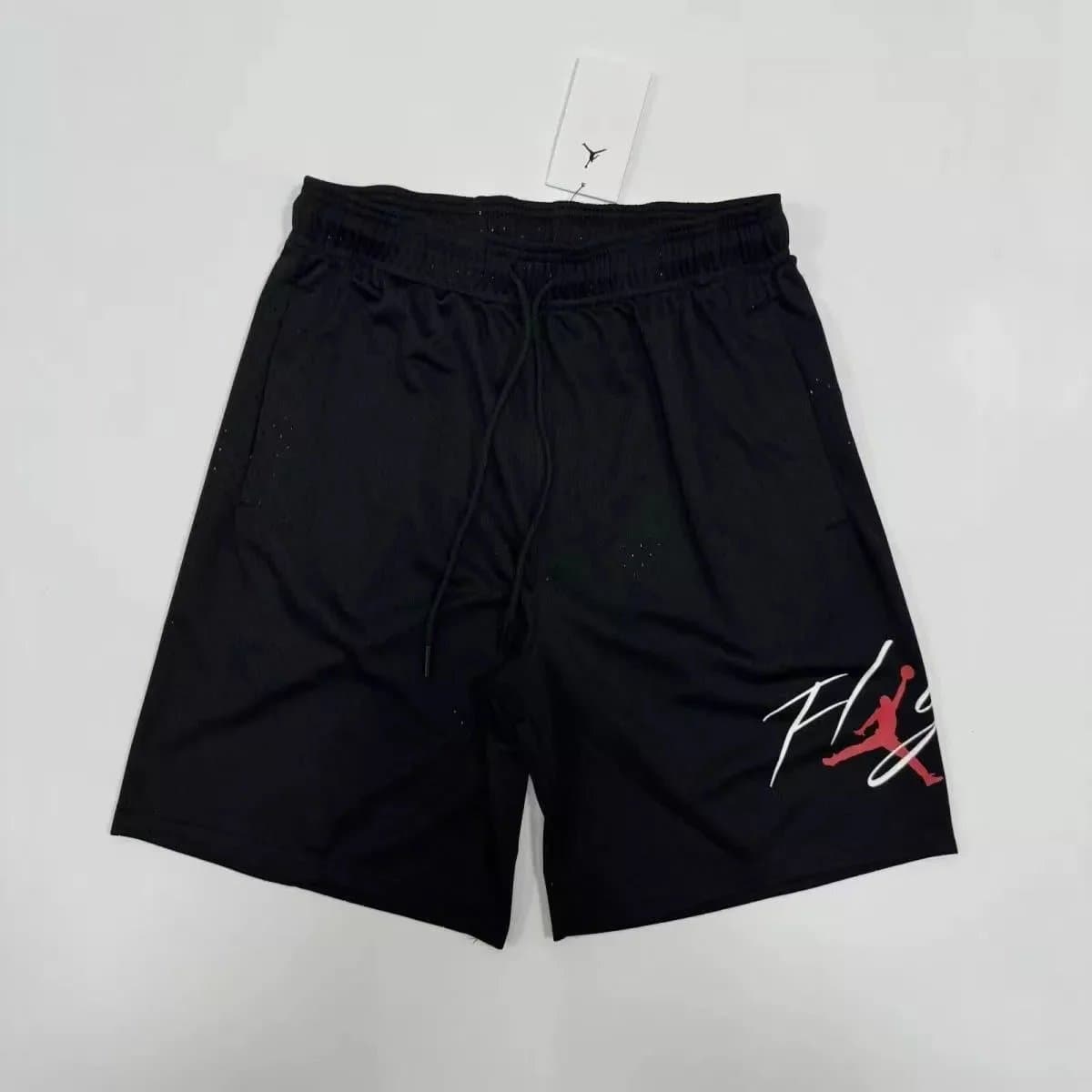 Jordan Mesh Shorts Vertical Logo — N47黑色