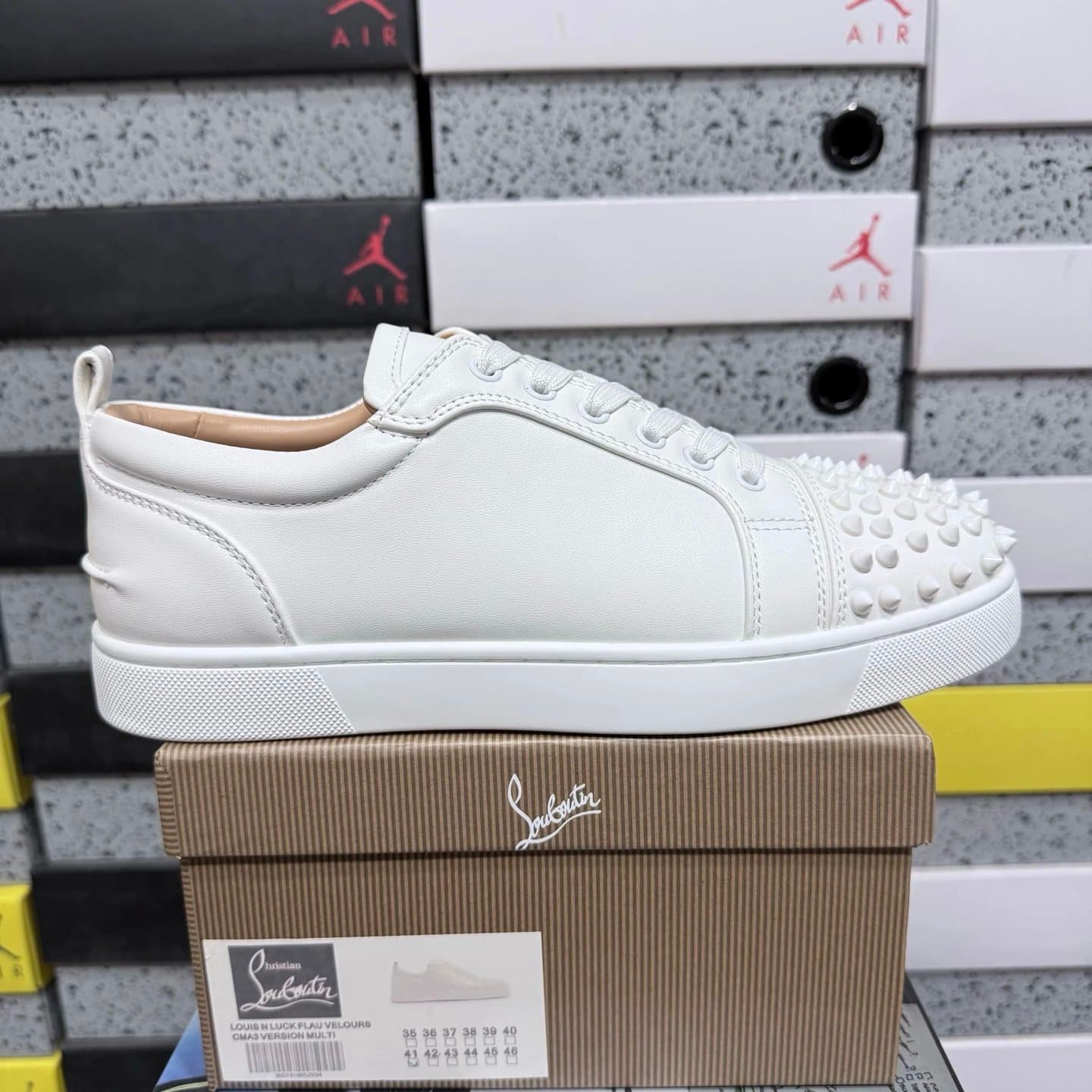 Christian Louboutin Louis N Lock Flau Velours CMA3 Version Multi
