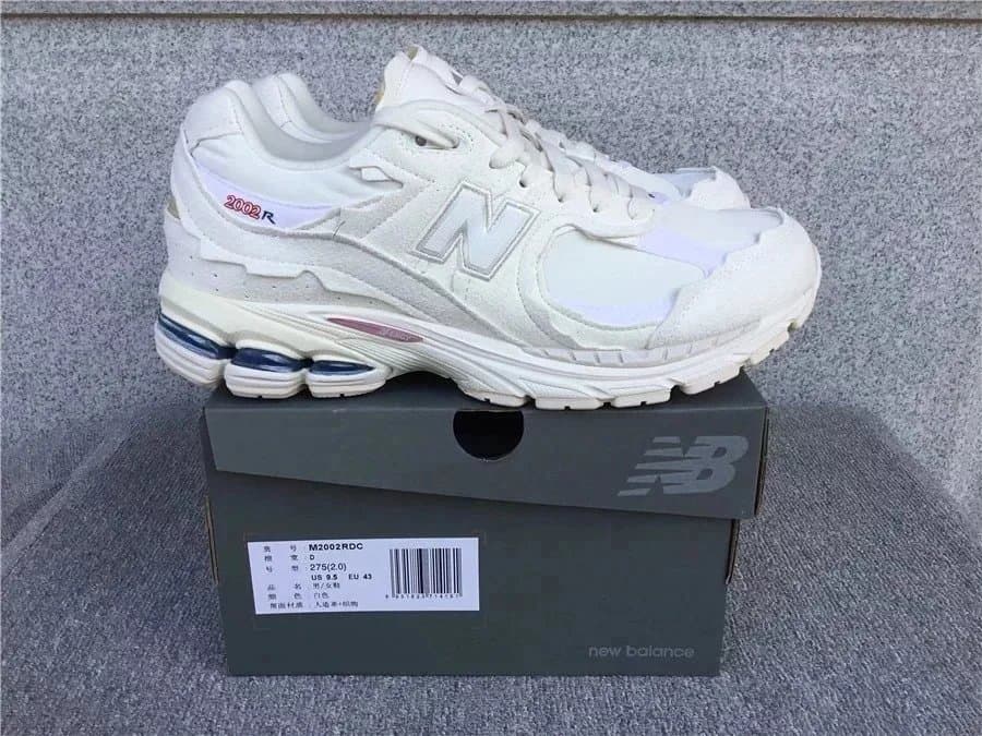 New Balance 327 White/Grey/Olive — 2002R白色002