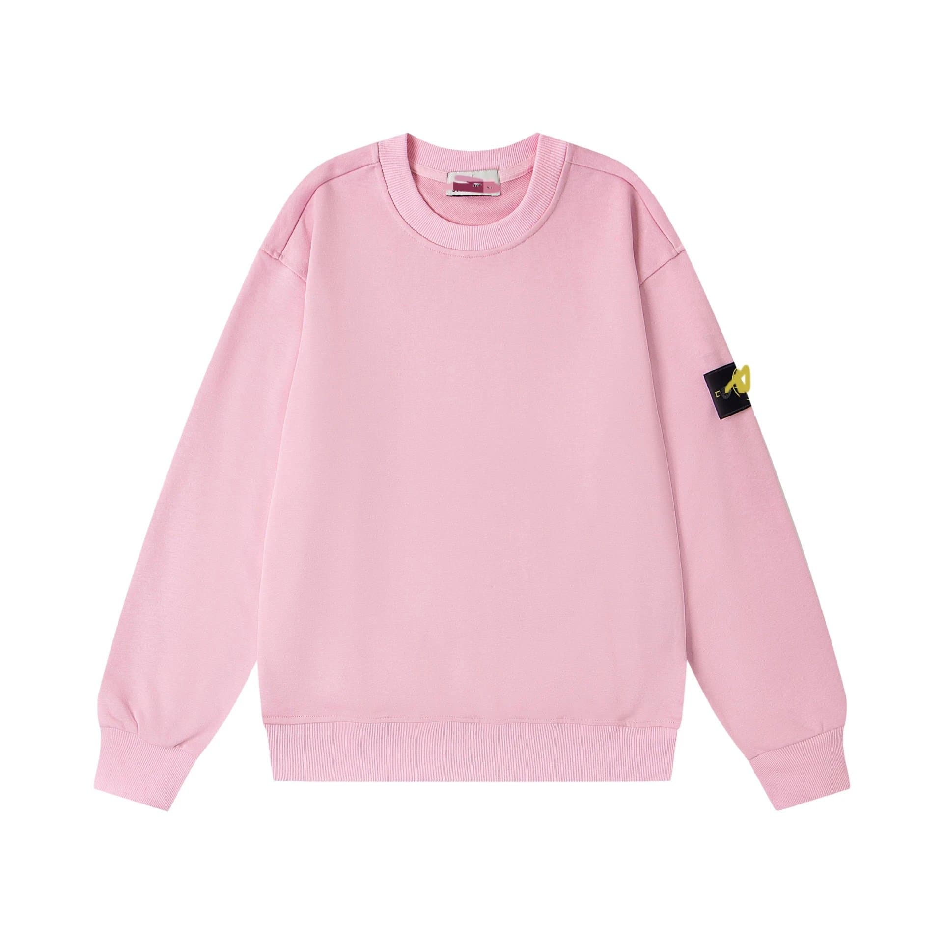 Stone Island Crewneck Sweatshirt Solid — 紫罗兰