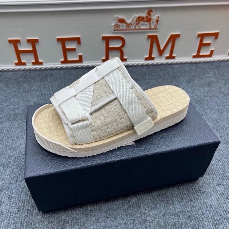 Dior × Hermès B22 Slide Oblique Print