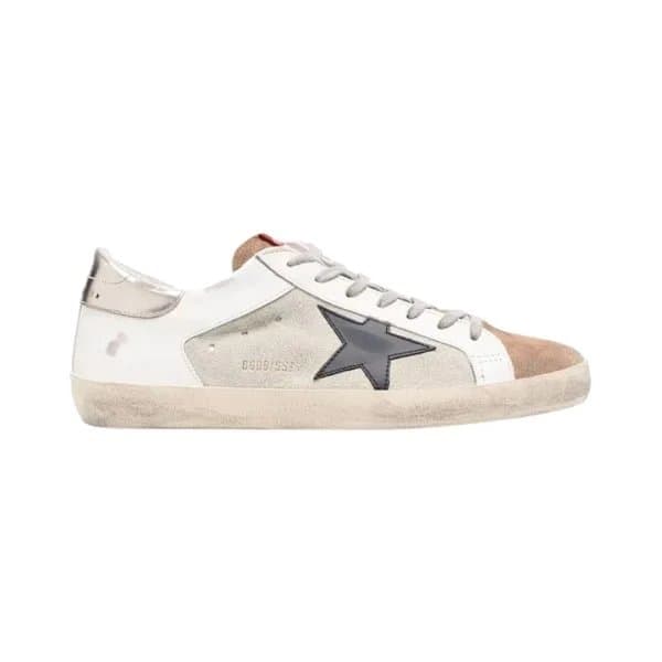 Golden Goose Superstar Distressed Beige — 35-45 (Remark: Size info in message☟☟☟） · WhiteGrey