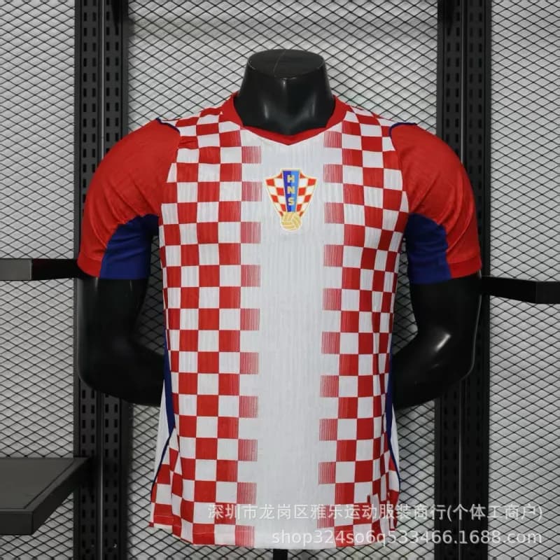 Nike Croatia Home Jersey Checkerboard